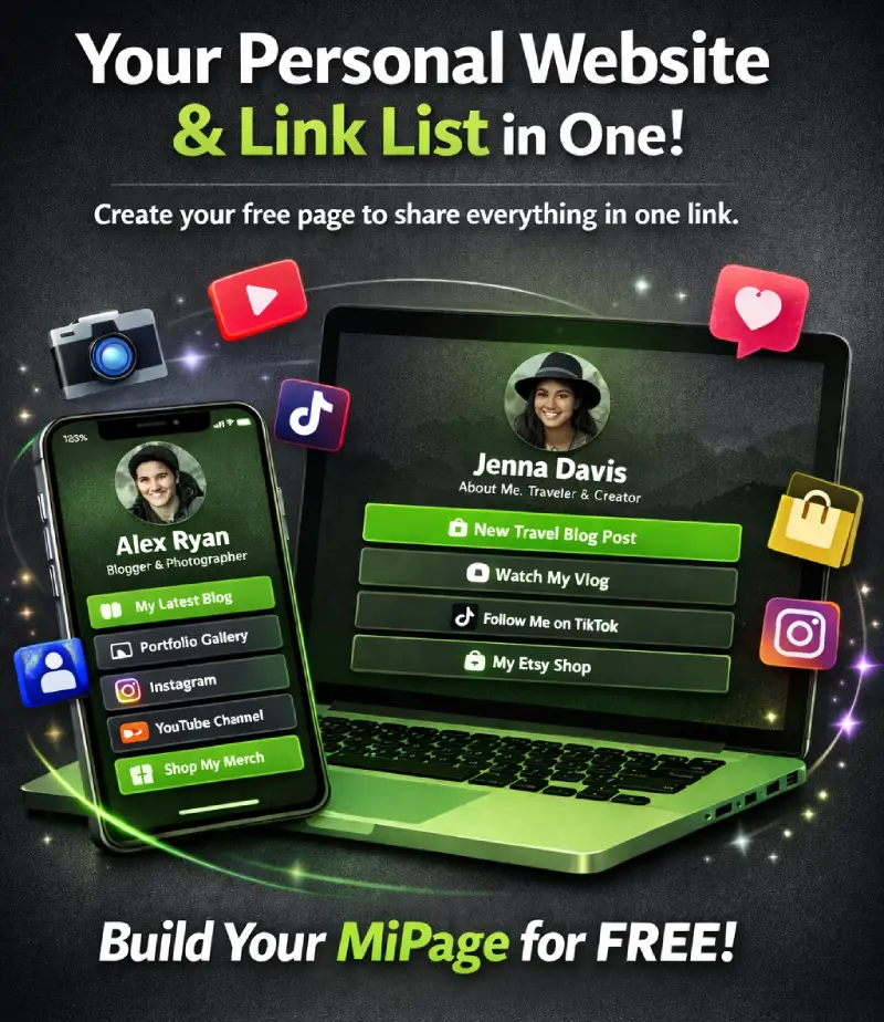 miSocial Free Website Builder